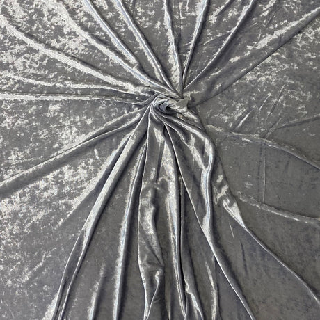 Crushed Stretch Velvet Fabric by the Yard