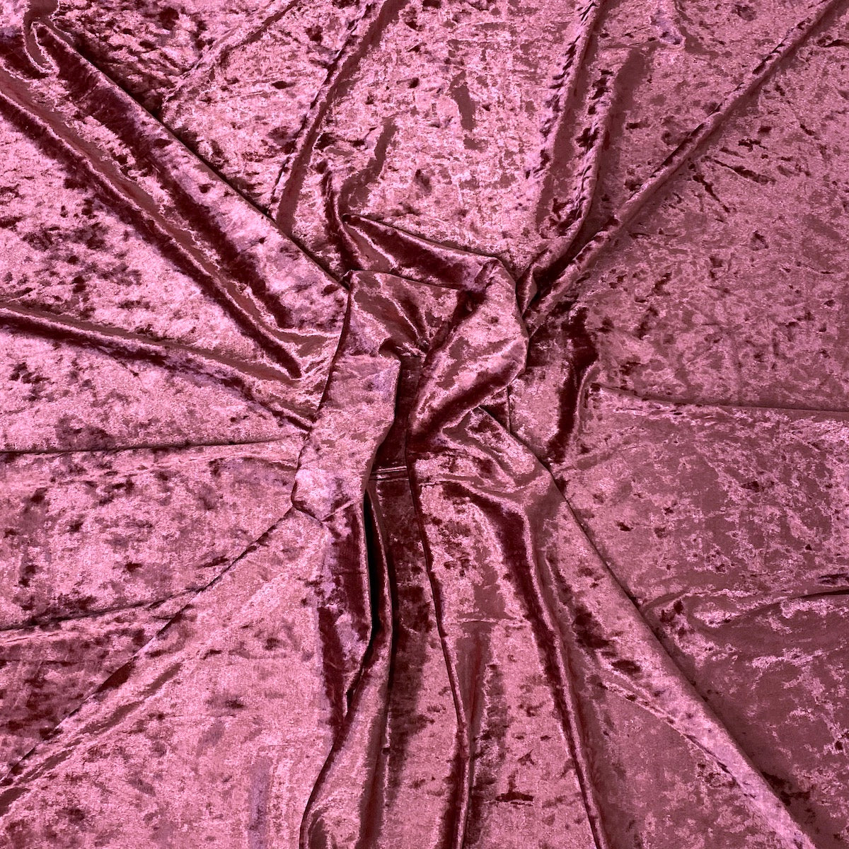 Crushed Stretch Velvet Fabric by the Yard