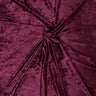Crushed Stretch Velvet Fabric by the Yard