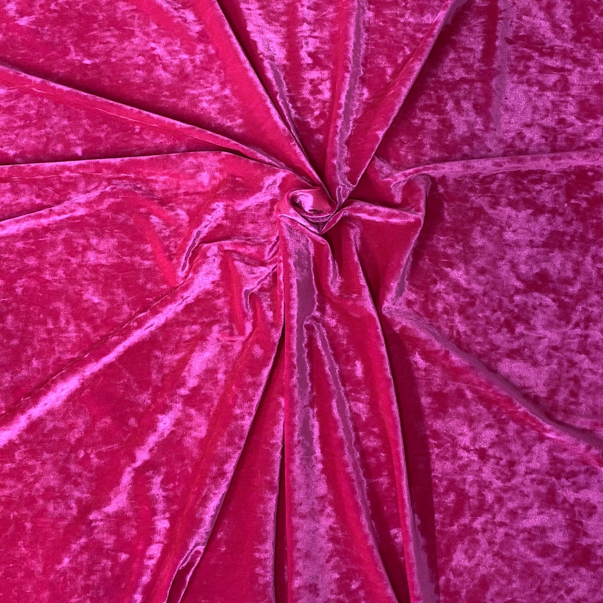 Crushed Stretch Velvet Fabric by the Yard
