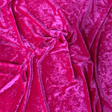 Crushed Stretch Velvet Fabric by the Yard