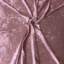 Crushed Stretch Velvet Fabric - 96% Polyester 4% Spandex, 4-Way Stretch, 60" Width, 220 GSM (1 Yard)