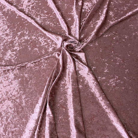 Crushed Stretch Velvet Fabric by the Yard