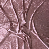 Crushed Stretch Velvet Fabric by the Yard