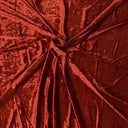 Crushed Stretch Velvet Fabric - 96% Polyester 4% Spandex, 4-Way Stretch, 60" Width, 220 GSM (1 Yard)