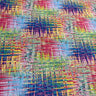 Polyester Spandex Multi Patch Print Fabric 60"