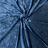 Crushed Stretch Velvet Fabric by the Yard