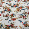 Polyester Spandex Spring Time Paper Print Fabric