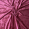 Crushed Stretch Velvet Fabric by the Yard