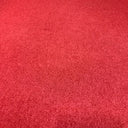 Polyester Spandex Red Denim-Look Fabric
