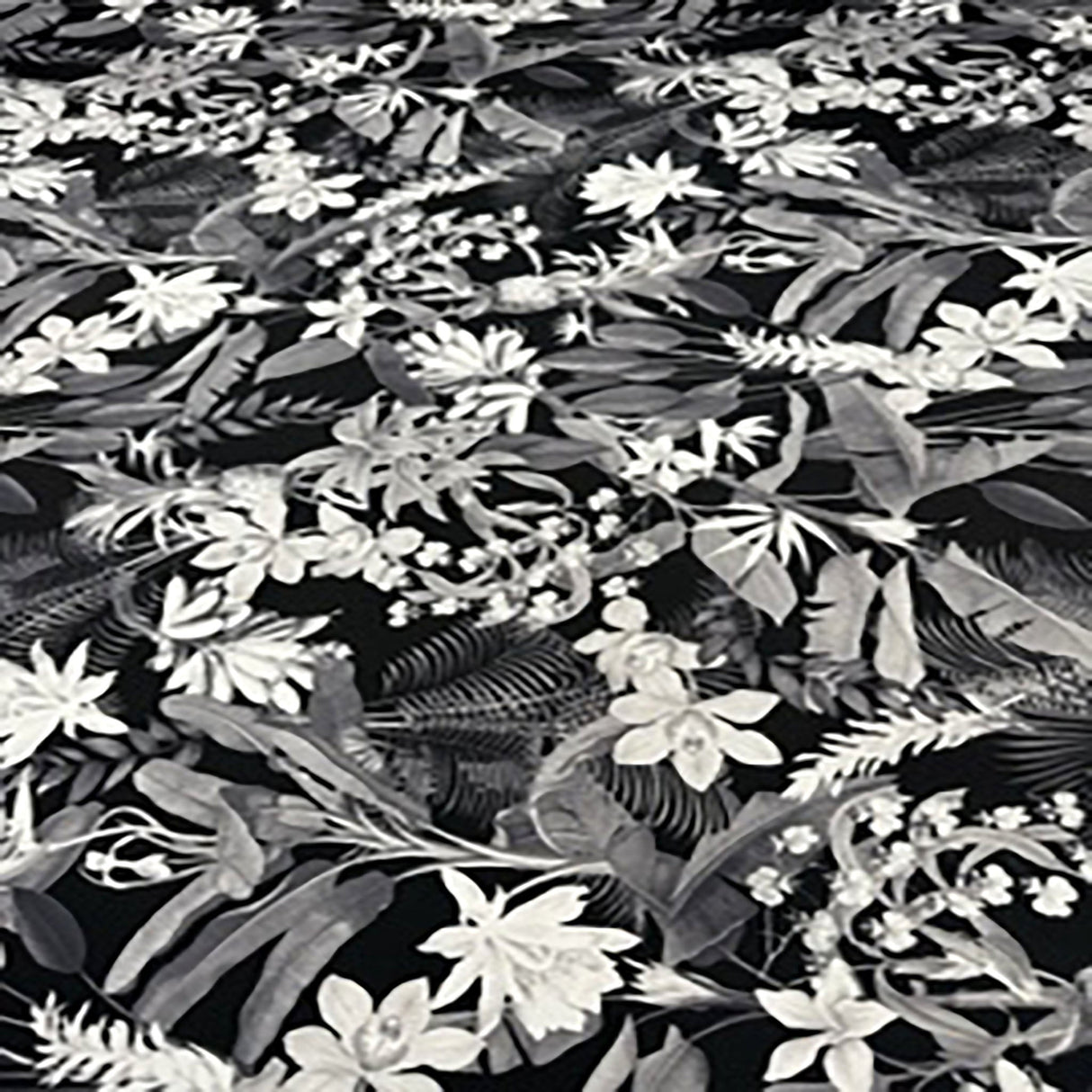 Polyester Spandex Paradise Paper Print Fabric 60"