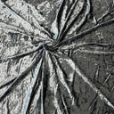 Crushed Stretch Velvet Fabric - 96% Polyester 4% Spandex, 4-Way Stretch, 60" Width, 220 GSM (1 Yard)
