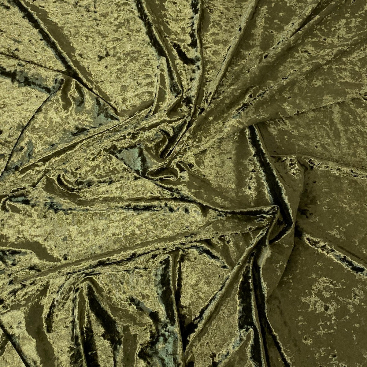 Crushed Stretch Velvet Fabric by the Yard
