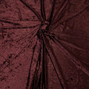 Crushed Stretch Velvet Fabric - 96% Polyester 4% Spandex, 4-Way Stretch, 60" Width, 220 GSM (1 Yard)