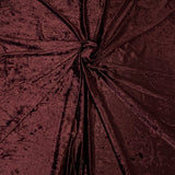 Crushed Stretch Velvet Fabric by the Yard