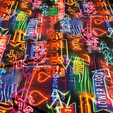 Polyester Spandex Graphic Print Fabric 4-Way Stretch 60"