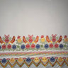 Polyester Floral Bird Embroidered Fabric