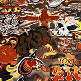 Polyester Spandex Graphic Print Fabric 4-Way Stretch 60"