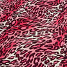 Polyester Spandex Cheetah Print Fabric 4-Way Stretch Pink 60"