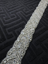Rhinestone Applique Belt