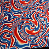 Polyester Spandex Water Paint Print Fabric 60"