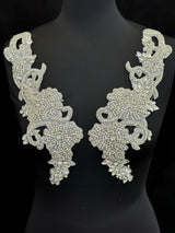 Silver Rhinestone Applique