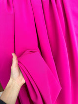 Stretch Crepe Fuchsia