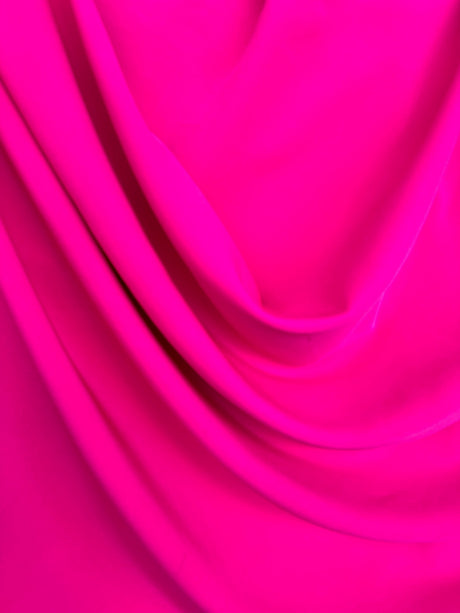Stretch Crepe Fuchsia