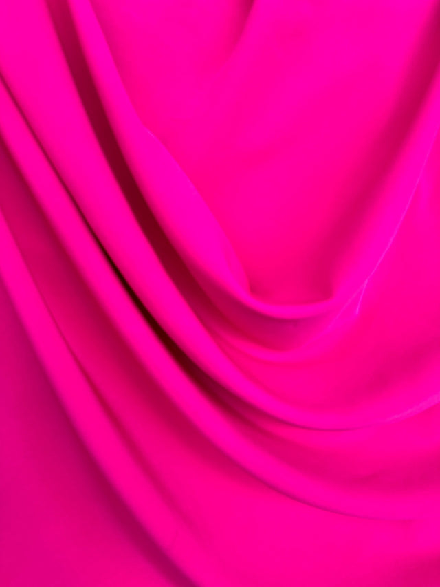 Stretch Crepe Fuchsia