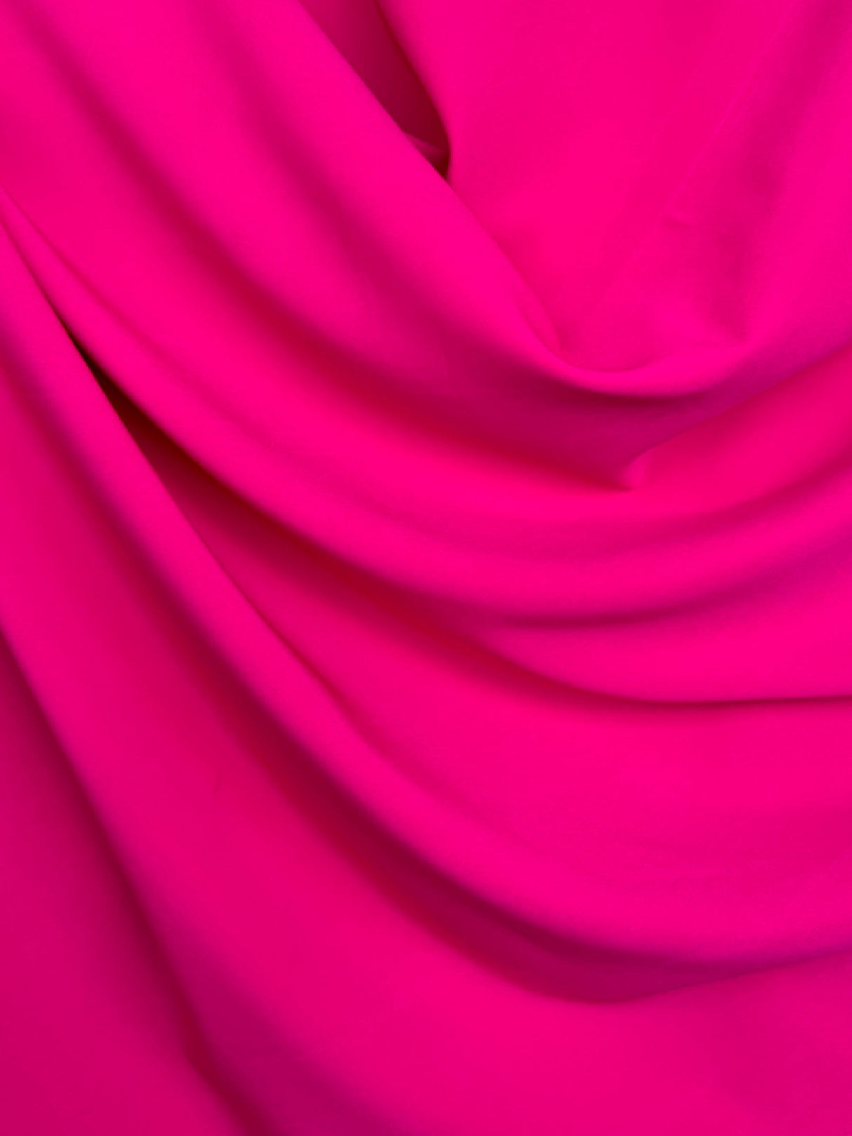 Stretch Crepe Fuchsia