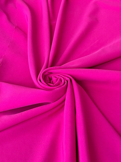 Stretch Crepe Fuchsia