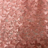 3D Butterfly Embroidered Satin Lace Fabric - 100% Polyester, 4-Way Mechanical Stretch, Mesh Backing, 60" Mesh Width, 54/56" Butterfly Width (1 Yard)