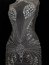 Rhinestone Applique Bodice