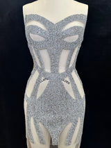 Rhinestone Bodice Applique