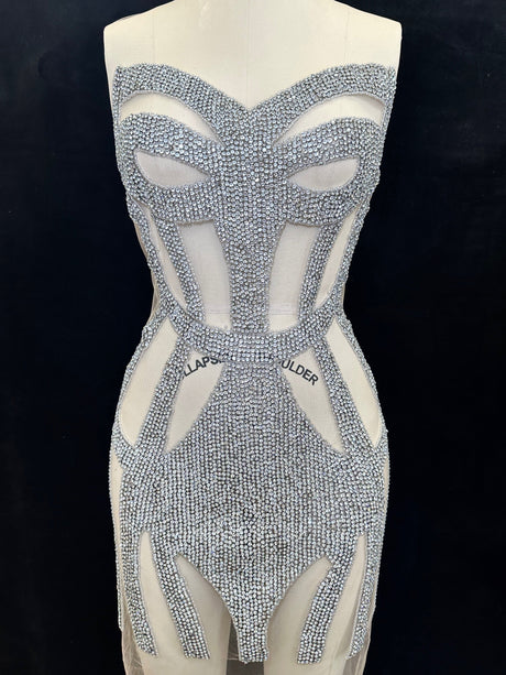 Rhinestone Bodice Applique