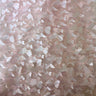 3D Butterfly Embroidered Satin Lace Fabric - 100% Polyester, 4-Way Mechanical Stretch, Mesh Backing, 60" Mesh Width, 54/56" Butterfly Width (1 Yard)