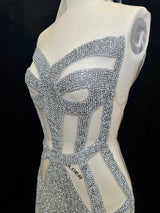 Rhinestone Bodice Applique