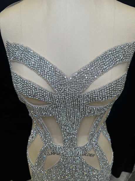 Rhinestone Bodice Applique
