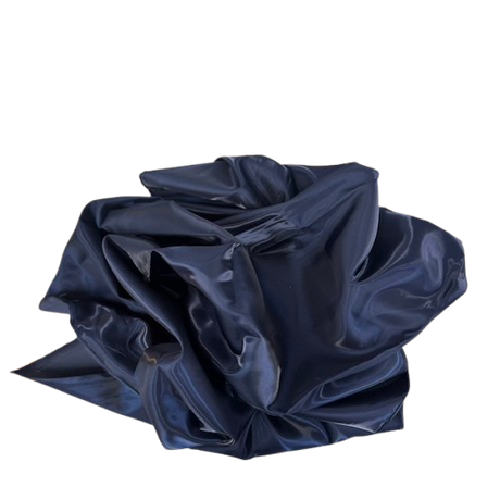 Crystalized Reflective Liquid Bridal Satin Fabric - 100 Percent Polyester Fabric, Solid, 59/60" Width (1 Yard)