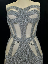 Rhinestone Bodice Applique