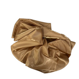 Bridal Satin Fabric Crystalized Reflective Liquid