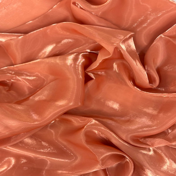 Reflective Faux Silk Chiffon Fabric