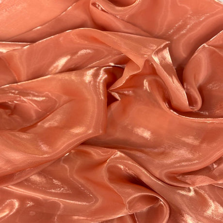 Reflective Faux Silk Chiffon Fabric
