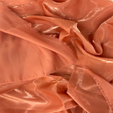 Reflective Faux Silk Chiffon Fabric