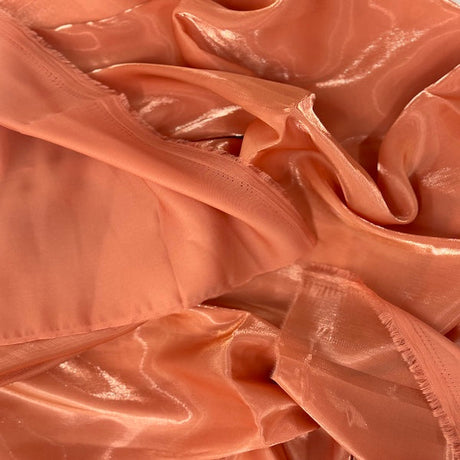 Reflective Faux Silk Chiffon Fabric