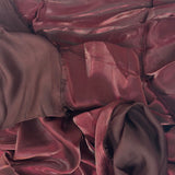 Reflective Faux Silk Chiffon Fabric