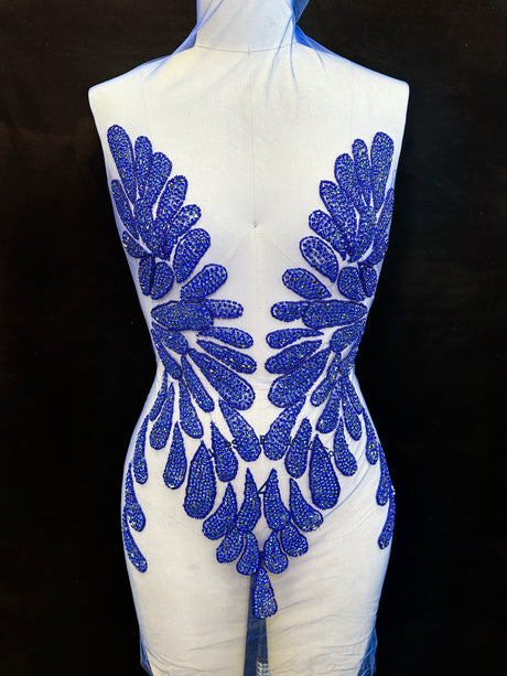 Rhinestone Bodice Applique