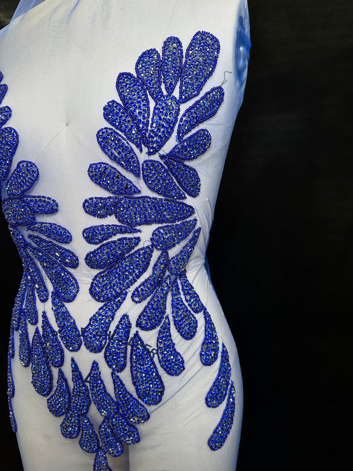 Rhinestone Bodice Applique