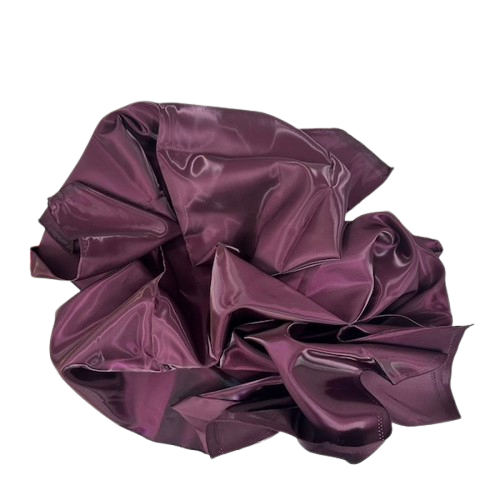 Bridal Satin Fabric Crystalized Reflective Liquid