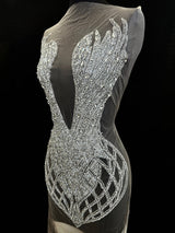 Rhinestone Bodice Applique